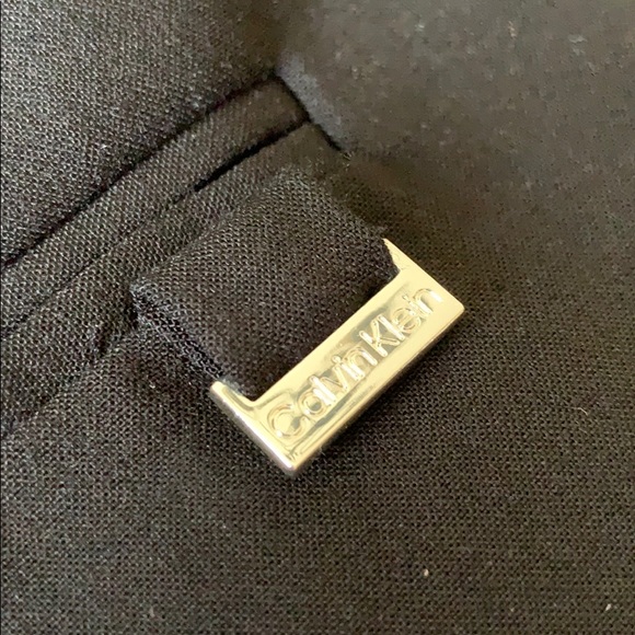 🌸New🌸 MEDIUM Calvin Klein Black Suit Jacket NWT - Picture 5 of 11